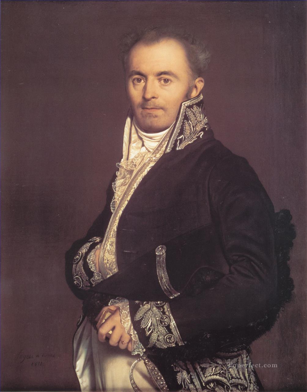 Hippolyte Francois Devillers Neoclásico Jean Auguste Dominique Ingres Pintura al óleo